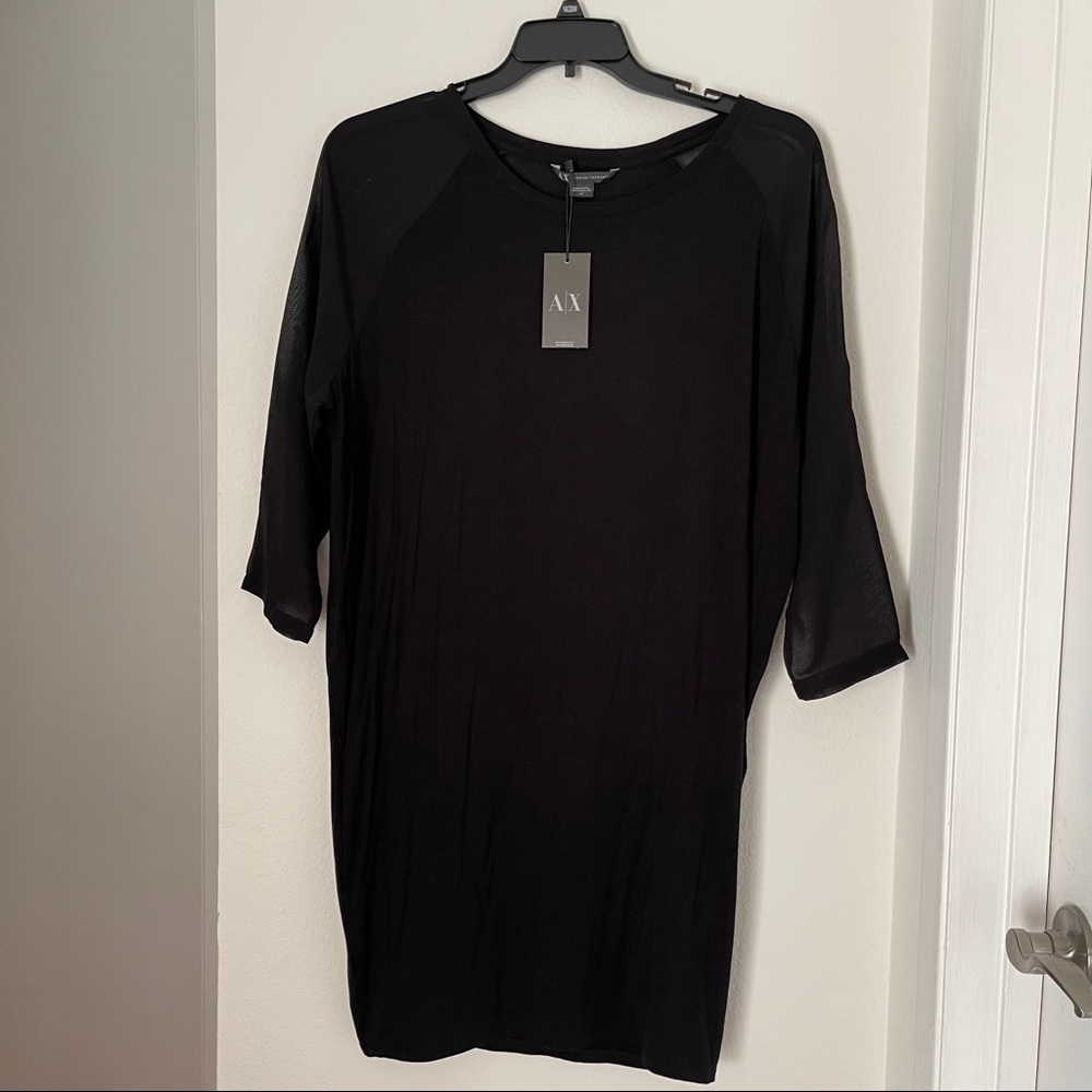 Armani Exchange Black Dress